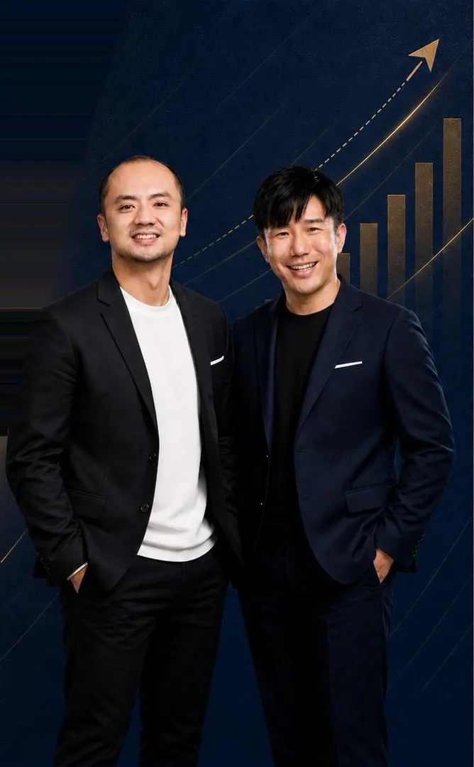 Paul Kong and Dr. Steven Goh, the founders of Growth Partner Venture